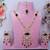 Green rose gold premium designer american diamond and stone work necklace set