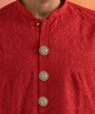Antique gold brass maa button cover 2
