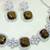 Green rhodium premium designer american diamond and stone work necklace set