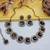 Green yellow gold premium designer american diamond and stone work necklace set