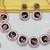 Green rose gold premium designer american diamond and stone work necklace set