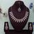white yellow gold premium designer american diamond and stone work necklace set