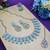 Green rhodium premium designer american diamond and stone work necklace set
