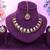 Maroon yellow gold premium designer american diamond and stone work necklace set