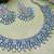 Green rhodium premium designer american diamond and stone work necklace set