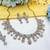 Gold yellow gold premium designer american diamond and stone work necklace set