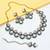 Green yellow gold premium designer american diamond and stone work necklace set
