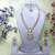 Gold yellow gold premium designer american diamond and stone work necklace set
