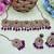 Purple yellow gold premium designer american diamond and stone work necklace set