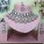 White yellow gold premium designer american diamond and stone work necklace set