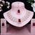 Maroon rose gold premium designer american diamond and stone work necklace set