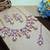 Pink rose gold premium designer american diamond and stone work necklace set
