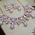 Green rose gold premium designer american diamond and stone work necklace set