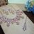 White rose gold premium designer american diamond and stone work necklace set
