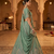 Grey woven lehenga choli with dupatta