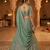 Grey woven lehenga choli with dupatta
