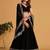 Black Sequins Embroidered Faux Blooming Lehenga Choli With Dupatta