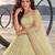 LEMON YELLOW NET BEATS & THREAD EWMBROIDERY WITH SEQUINCE WORK FESTIVE LEHENGA CHOLI SET FOR WOMEN'S