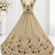 Light Cream Color Thread,Sequins And Beads Work Silk_Blend Lehenga Choli