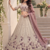 Light Cream Color Thread,Sequins And Beads Work Silk_Blend Lehenga Choli
