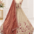 Light Cream Color Thread,Sequins And Beads Work Silk_Blend Lehenga Choli