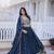 Silk Lehenga Choli Set With Zari Embroidery And Pipe Beads
