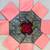Baby pink black silk blend jacuard work festival saree with unstitched blouse piece