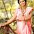 Baby pink black silk blend jacuard work festival saree with unstitched blouse piece