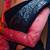 Blue pink silk blend jacuard work festival saree with unstitched blouse piece