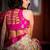 Off white pink silk blend jacuard work festival saree with unstitched blouse piece