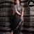 Black  silk blend jacuard work festival saree with unstitched blouse piece