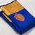 Blue  silk blend jacuard work festival saree with unstitched blouse piece