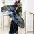 Black linen jacuard work festival saree with unstitched blouse piece