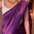 Wine silk blend jacuard work festival saree with unstitched blouse piece