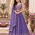 Light Purple Art Silk Embroidery Sequence work Lehenga Choli with Dupatta For Women 