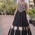Roman Silk Lehenga Top Set With Pan Patti Gota And Mirror Lace