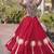 Roman Silk Lehenga Top Set With Pan Patti Gota And Mirror Lace