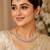 Creative circle shape and pearls kundan stone silver plated necklace set with maang tikka
