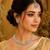 Attractive circle shape and pearls kundan stone silver plated choker set
