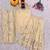Beige vichitra silk suit with coding & embroidery work