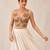 White v neck padded designer saree blouse