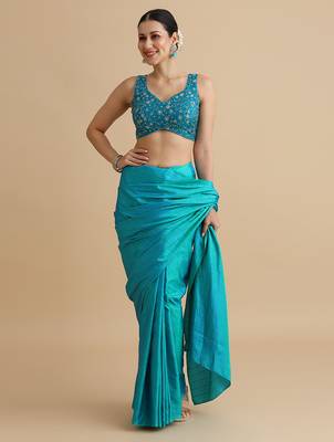 Rama embroidered silk blouse 5