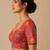 Pink heavy embroidered designer blouse