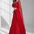 RED  SEQUINS & EMBROIDERED NET FESTIVAL LEHENGA CHOLI SET FOR WOMEN'S