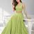 LIGHT GREEN  SEQUINS & EMBROIDERED GEORGETTE FESTIVAL LEHENGA CHOLI SET FOR WOMEN'S