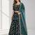 RAMA  SEQUINS & EMBROIDERED VELVET FESTIVAL LEHENGA CHOLI SET FOR WOMEN'S