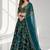 RAMA  SEQUINS & EMBROIDERED VELVET FESTIVAL LEHENGA CHOLI SET FOR WOMEN'S