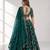 RAMA  SEQUINS & EMBROIDERED VELVET FESTIVAL LEHENGA CHOLI SET FOR WOMEN'S