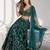 RAMA  SEQUINS & EMBROIDERED VELVET FESTIVAL LEHENGA CHOLI SET FOR WOMEN'S