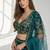 RAMA  SEQUINS & EMBROIDERED VELVET FESTIVAL LEHENGA CHOLI SET FOR WOMEN'S